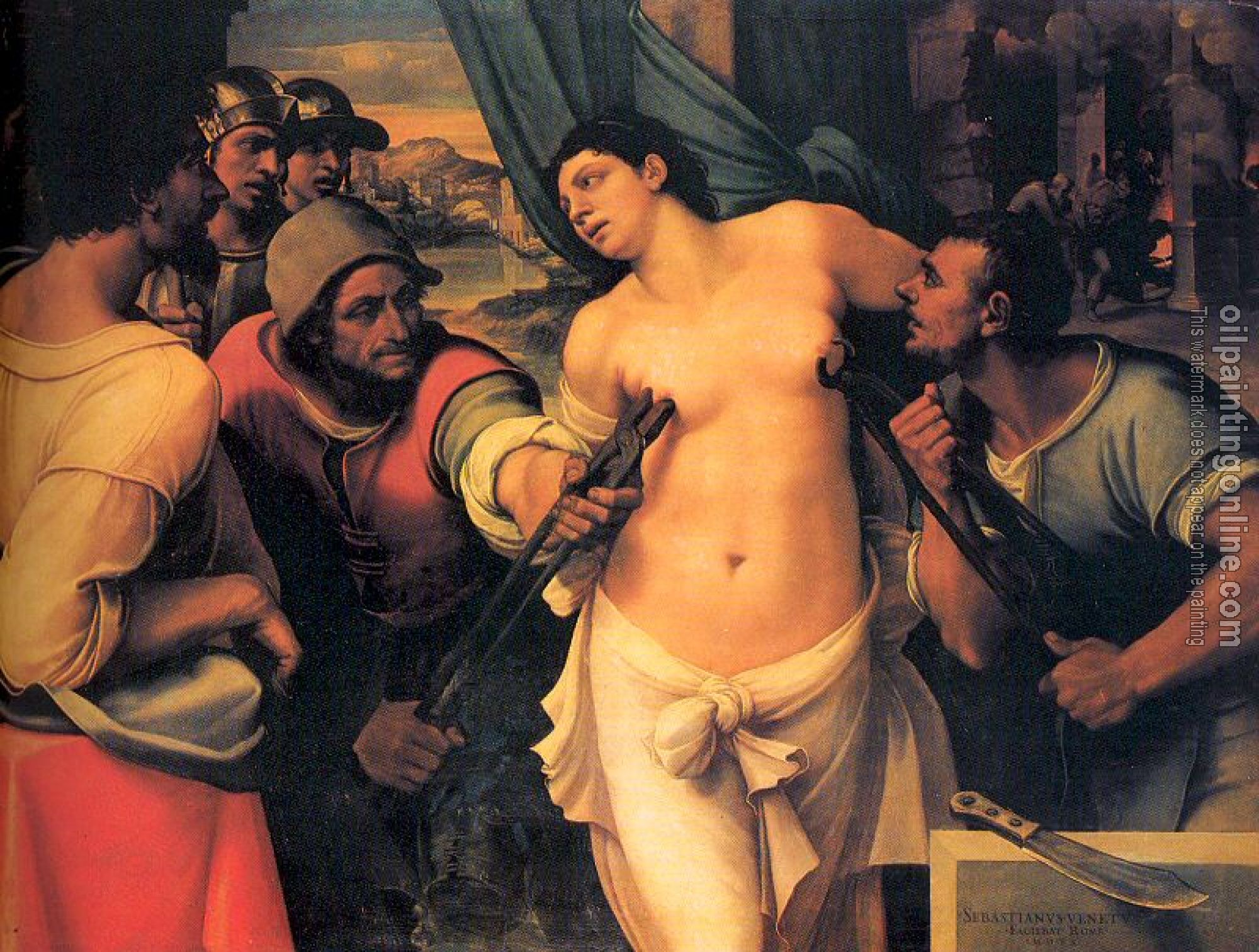 Piombo, Sebastiano del - The Martyrdom of St. Agatha